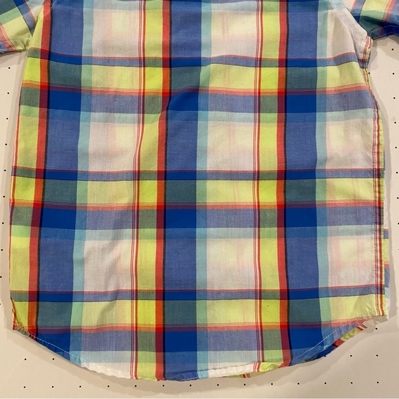GapKids Boys Size XS (4/5) Button Down Short Sleeve Regular Fit Shirt - Picture 10 of 13